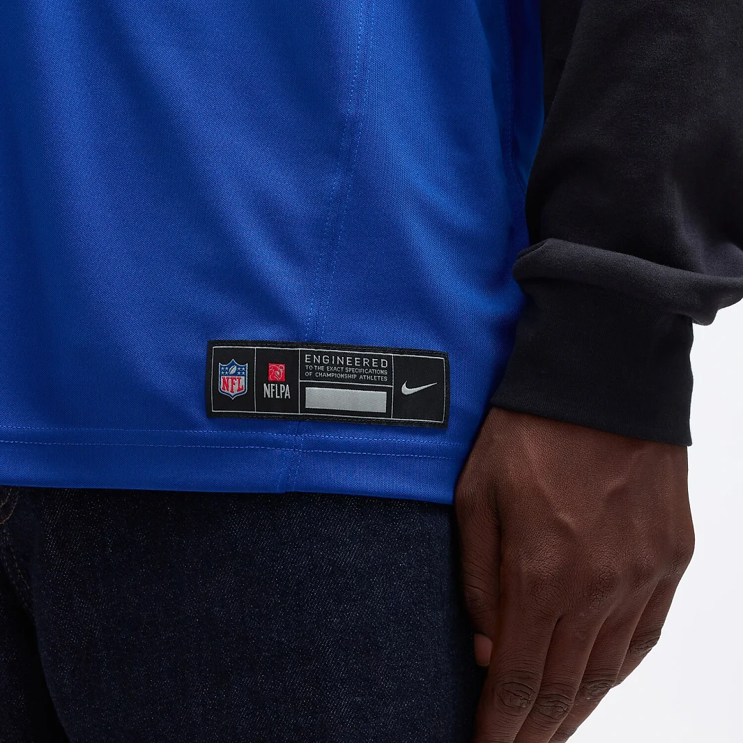 Zennovawear Malik Nabers New York Giants Vapor FUSE. Limited Jersey - Royal