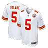 Zennovawear Mansoor Delane Kansas City Chiefs Game Jersey - White