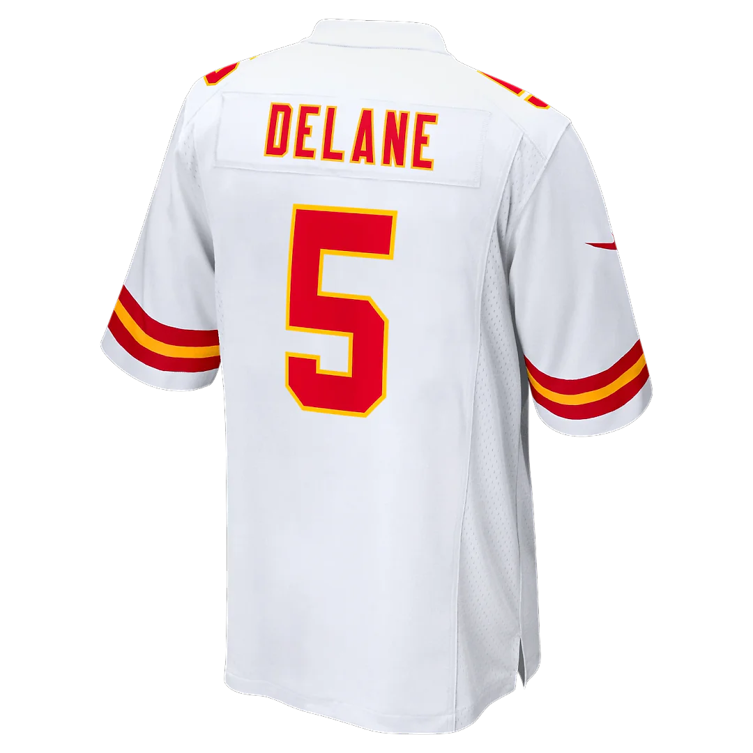 Zennovawear Mansoor Delane Kansas City Chiefs Game Jersey - White