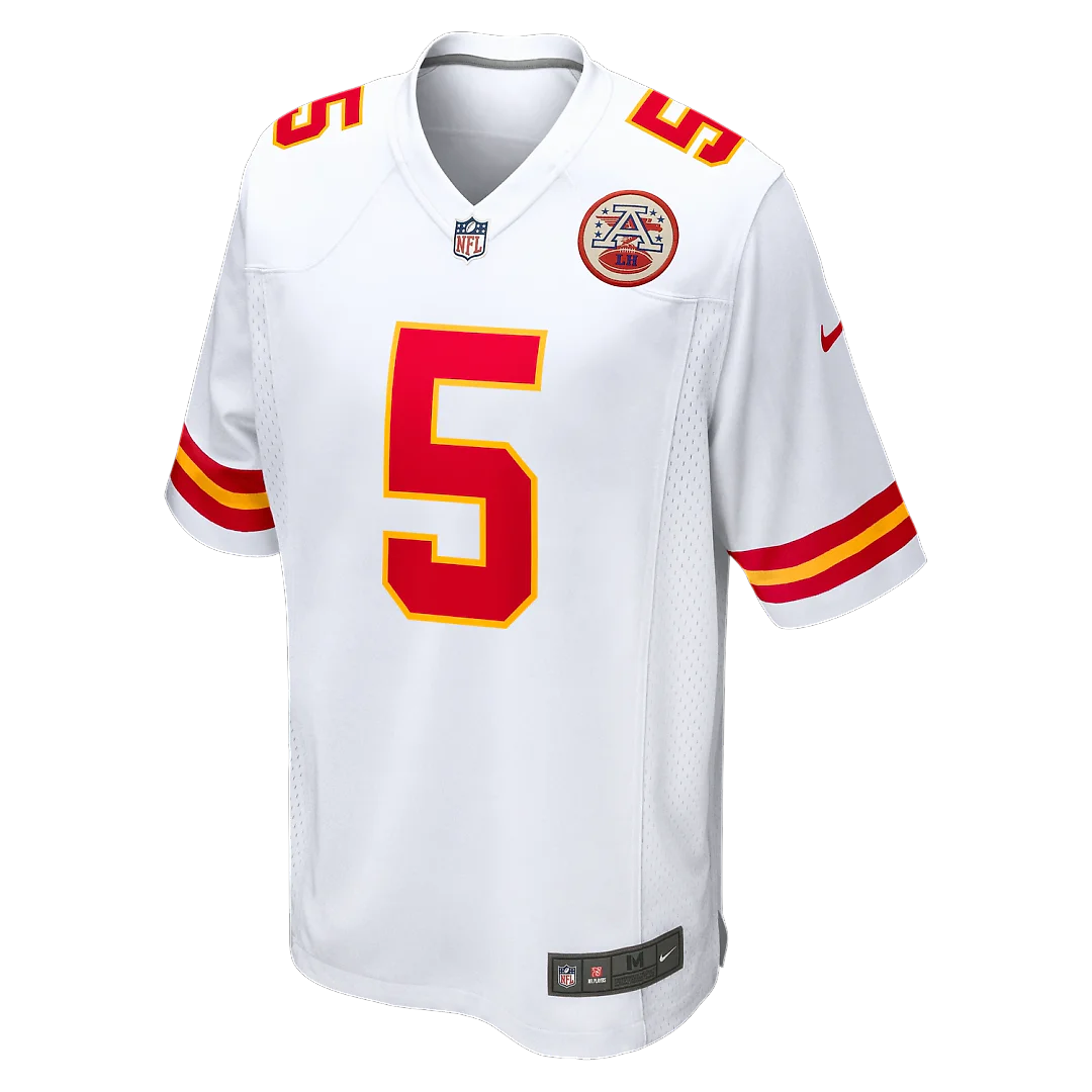 Zennovawear Mansoor Delane Kansas City Chiefs Game Jersey - White