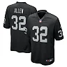 Zennovawear Marcus Allen Las Vegas Raiders Game Retired Player Jersey - Black