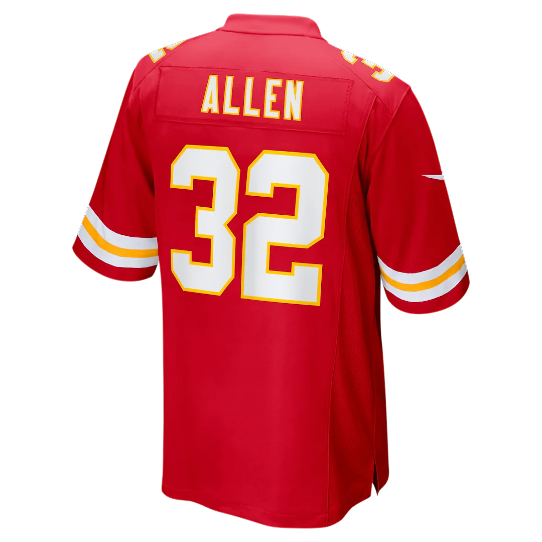 Zennovawear Marcus Allen Kansas City Chiefs Game Retired Player Jersey - Red
