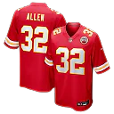 Zennovawear Marcus Allen Kansas City Chiefs Game Retired Player Jersey - Red