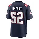 Zennovawear Marcus Bryant New England Patriots Team Game Jersey - Navy