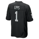 Zennovawear Marcus Epps Las Vegas Raiders Game Player Jersey - Black