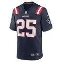 Zennovawear Marcus Jones New England Patriots Game Player Jersey - Navy