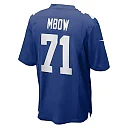 Zennovawear Marcus Mbow New York Giants Team Game Jersey - Royal