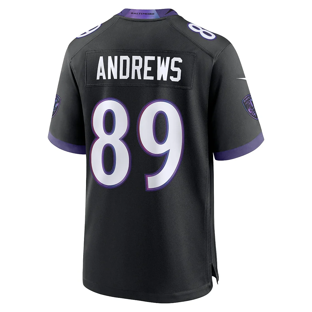 Zennovawear Mark Andrews Baltimore Ravens Alternate Game Jersey - Black