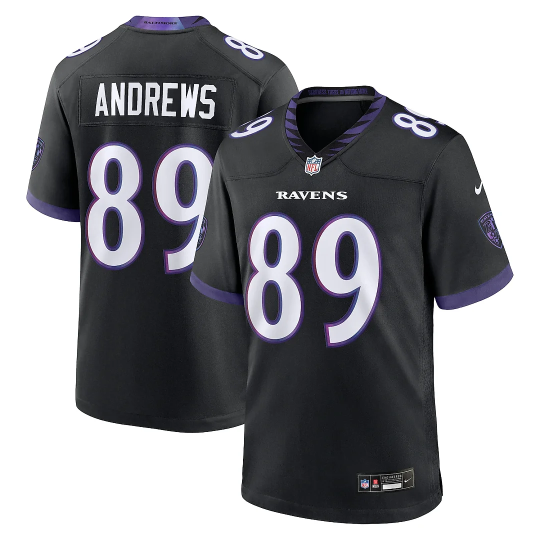 Zennovawear Mark Andrews Baltimore Ravens Alternate Game Jersey - Black