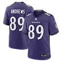 Zennovawear Mark Andrews Baltimore Ravens Team Game Jersey - Purple