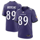 Zennovawear Mark Andrews Baltimore Ravens Team Game Jersey - Purple