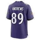 Zennovawear Mark Andrews Baltimore Ravens Team Game Jersey - Purple