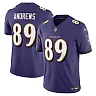 Zennovawear Mark Andrews Baltimore Ravens Vapor FUSE. Limited Jersey - Purple