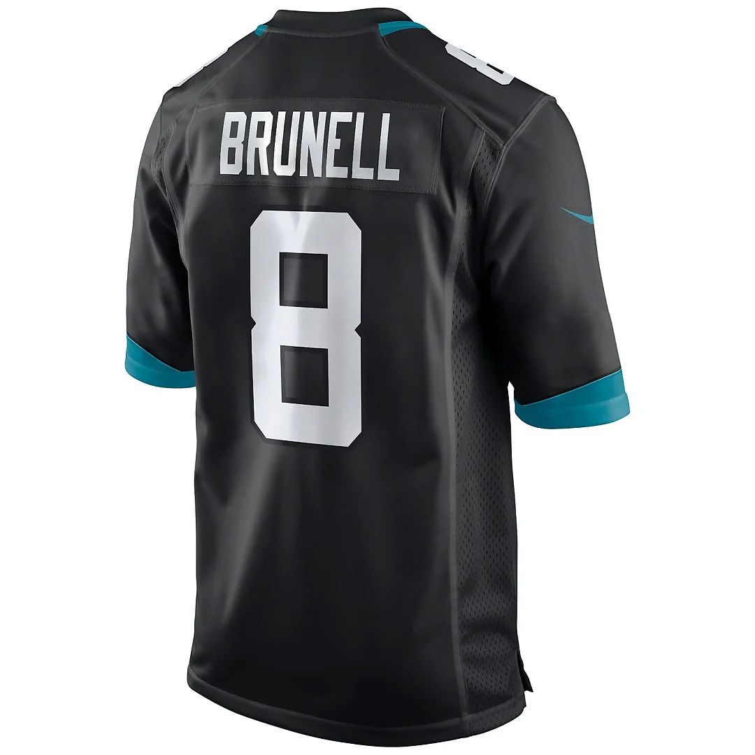 Zennovawear Mark Brunell Jacksonville Jaguars Retired Player Alternate Game Jersey - Black