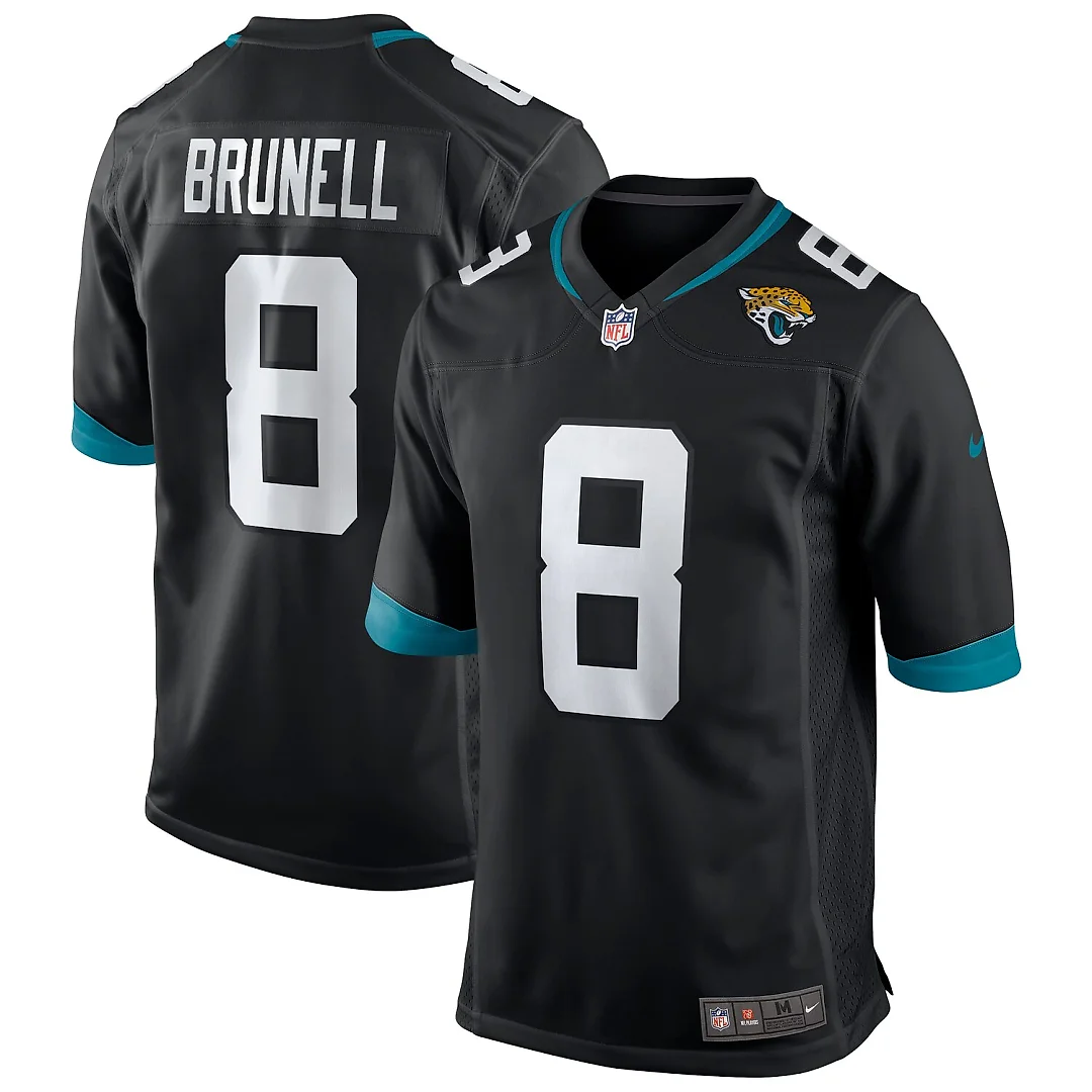 Zennovawear Mark Brunell Jacksonville Jaguars Retired Player Alternate Game Jersey - Black