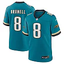 Zennovawear Mark Brunell Jacksonville Jaguars Retired Player Alternate Game Jersey - Teal