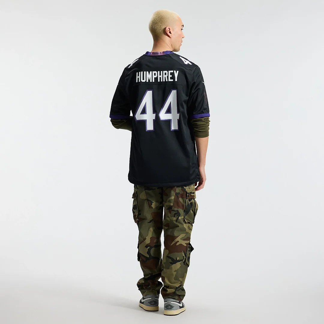Zennovawear Marlon Humphrey Baltimore Ravens Alternate Game Jersey - Black