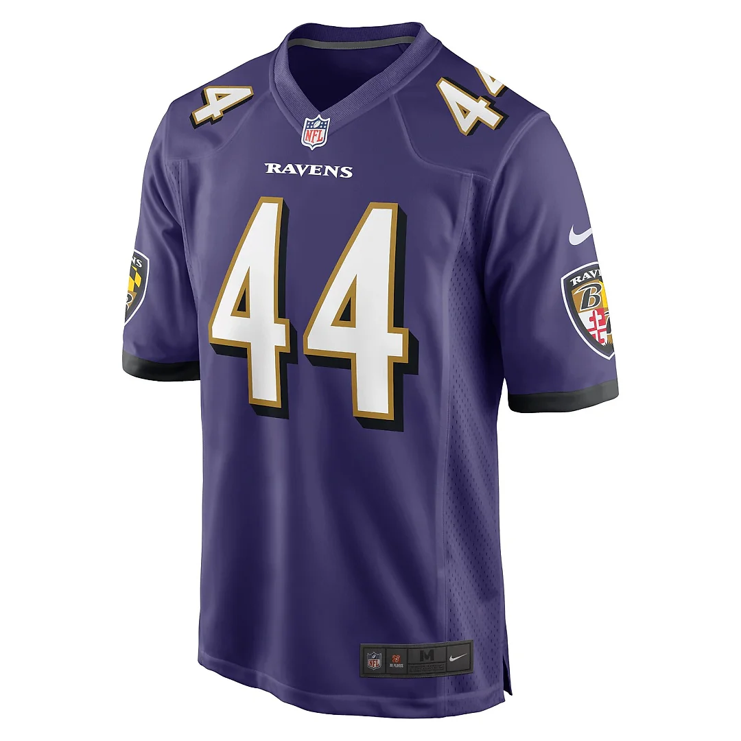 Zennovawear Marlon Humphrey Baltimore Ravens Game Team Jersey - Purple