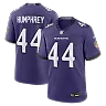 Zennovawear Marlon Humphrey Baltimore Ravens Team Game Jersey - Purple