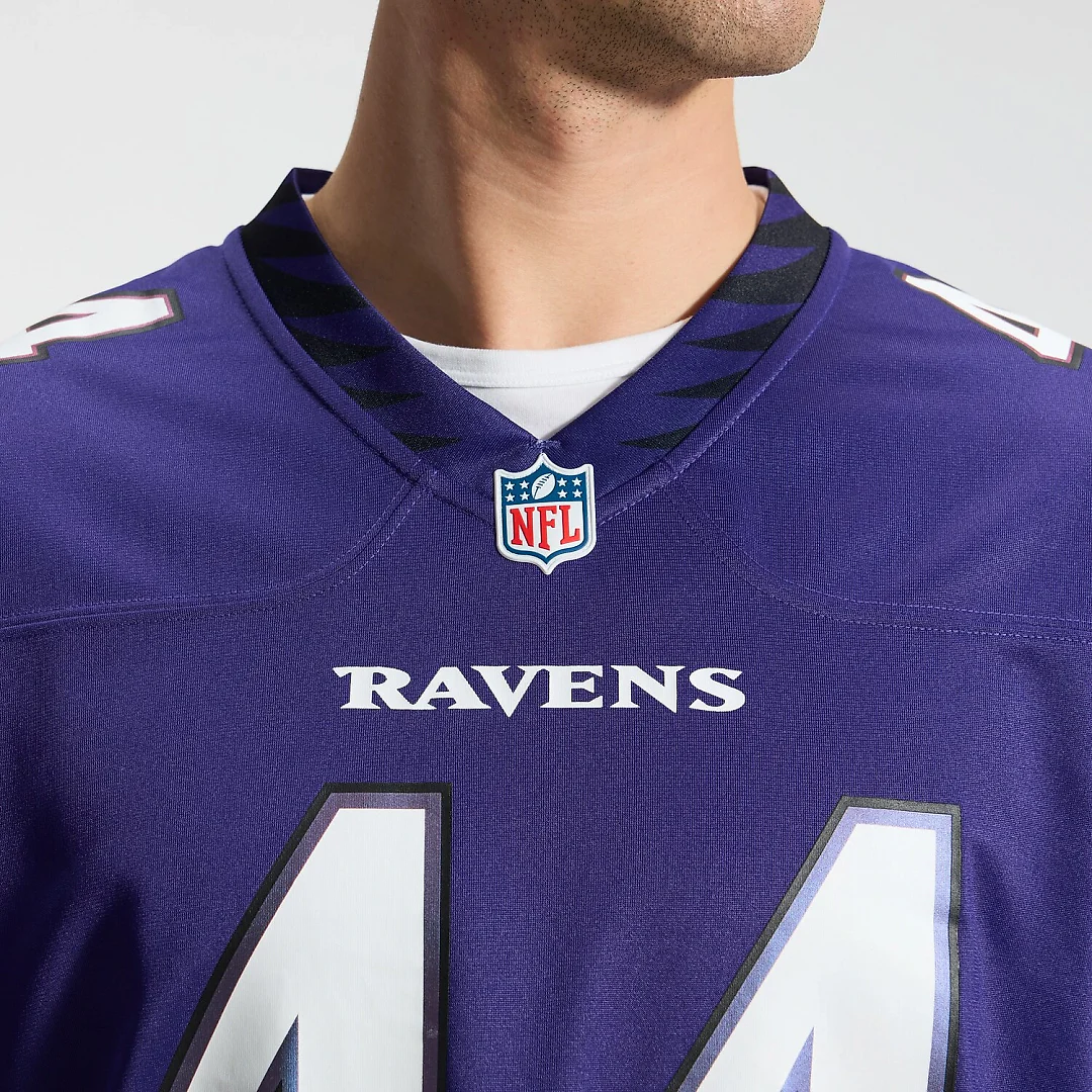 Zennovawear Marlon Humphrey Baltimore Ravens Team Game Jersey - Purple
