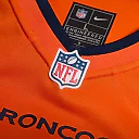 Zennovawear Marques Cox Denver Broncos Team Game Jersey - Orange