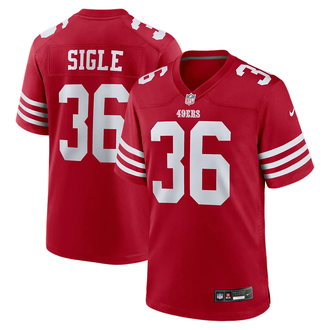 Zennovawear Marques Sigle San Francisco 49ers Team Game Jersey - Scarlet