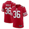 Zennovawear Marques Sigle San Francisco 49ers Team Game Jersey - Scarlet