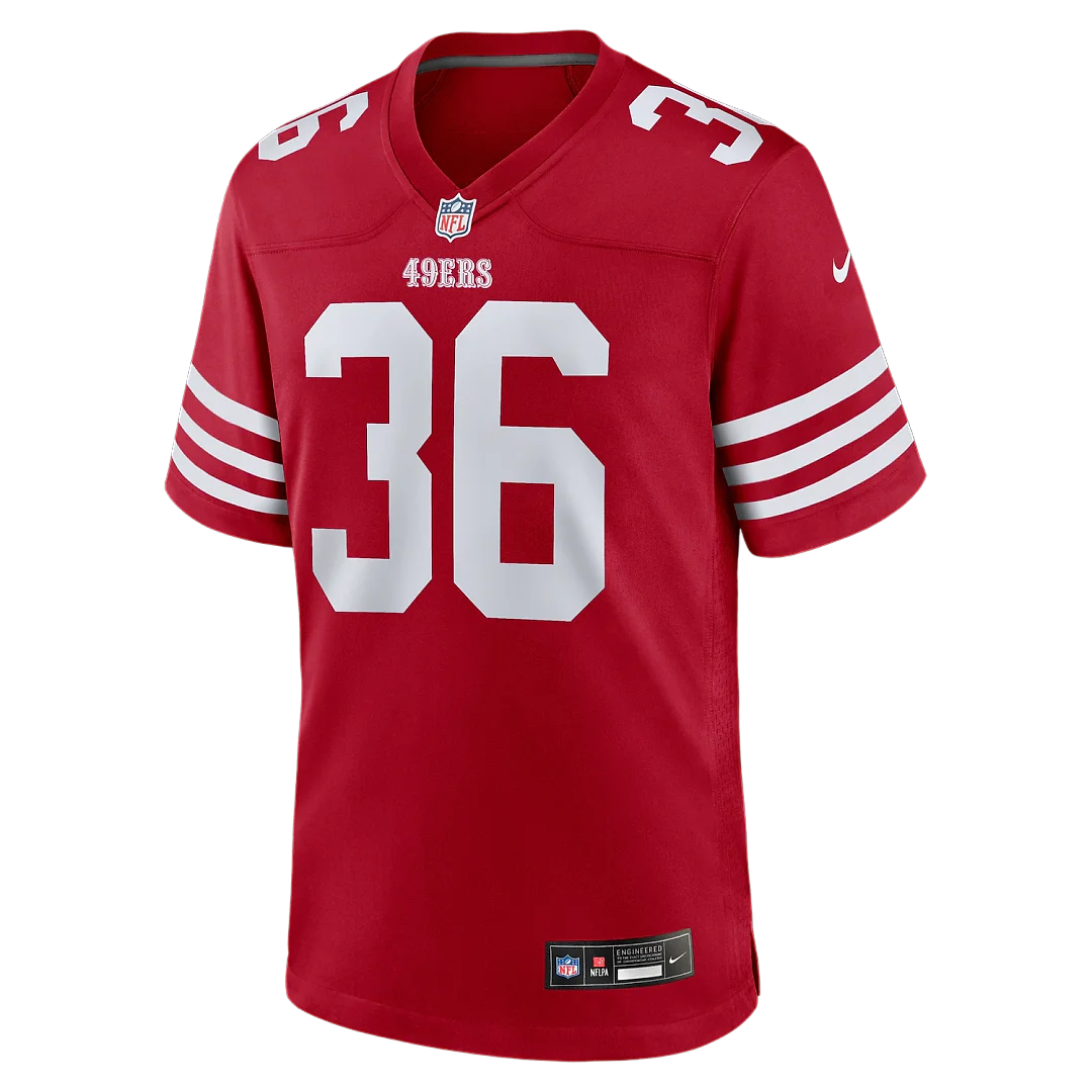 Zennovawear Marques Sigle San Francisco 49ers Team Game Jersey - Scarlet