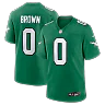 Zennovawear Marquise Brown Philadelphia Eagles Alternate 2 Game Jersey - Kelly Green