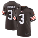 Zennovawear Marquise Goodwin Cleveland Browns Team Game Jersey - Brown