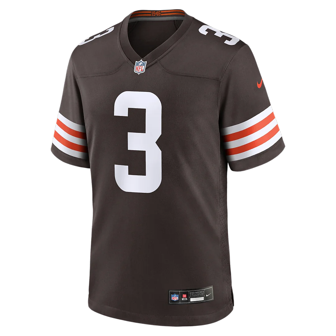 Zennovawear Marquise Goodwin Cleveland Browns Team Game Jersey - Brown