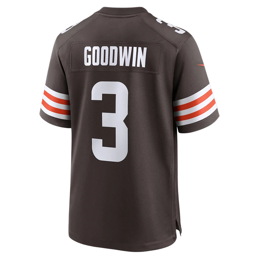 Zennovawear Marquise Goodwin Cleveland Browns Team Game Jersey - Brown