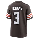 Zennovawear Marquise Goodwin Cleveland Browns Team Game Jersey - Brown