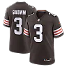 Zennovawear Marquise Goodwin Cleveland Browns Team Game Jersey - Brown
