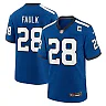 Zennovawear Marshall Faulk Indianapolis Colts Retired Player Alternate Game Jersey - Blue