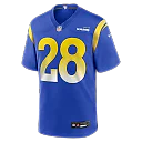 Zennovawear Marshall Faulk Los Angeles Rams Game Retired Player Jersey - Royal