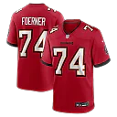 Zennovawear Marshall Foerner Tampa Bay Buccaneers Team Game Jersey - Red