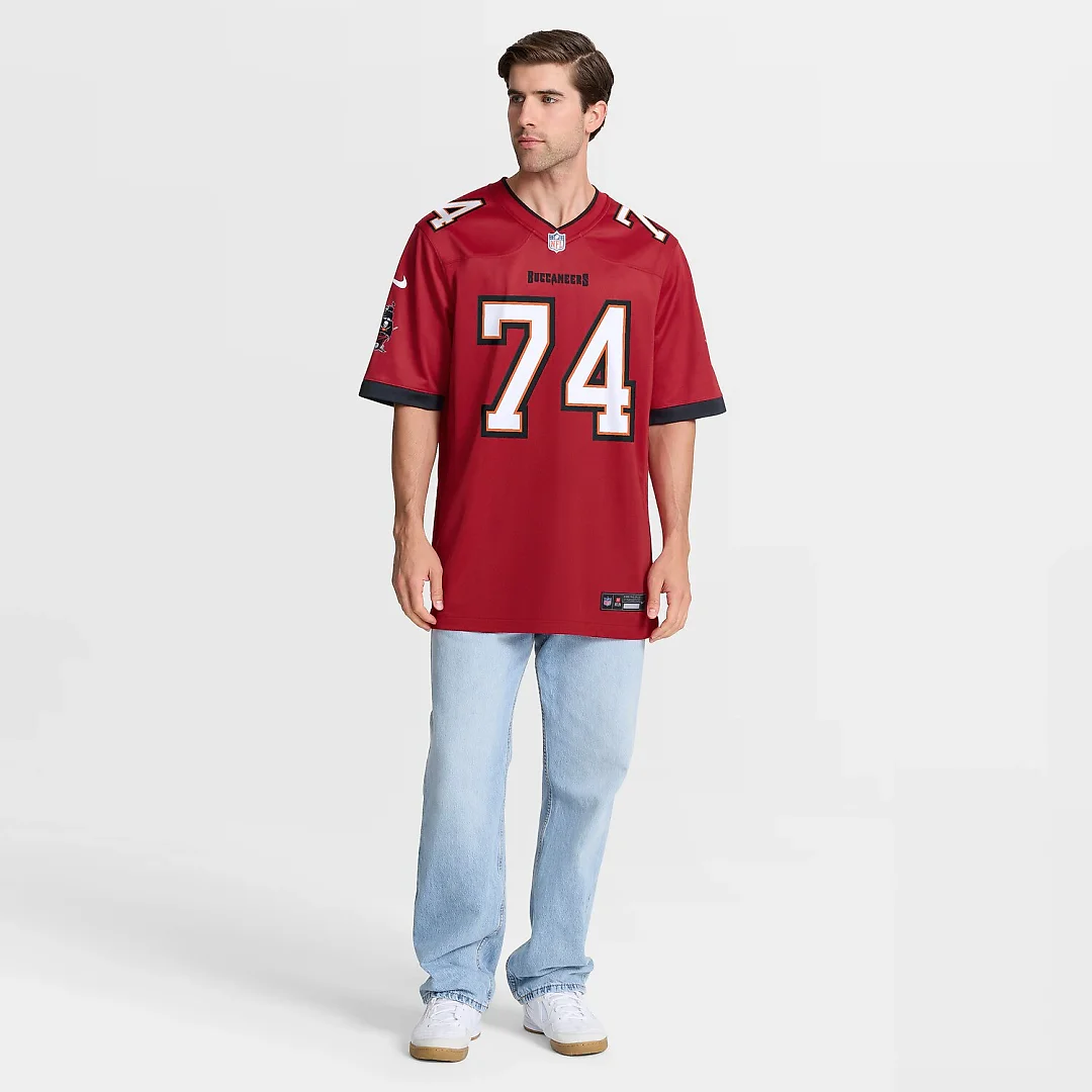 Zennovawear Marshall Foerner Tampa Bay Buccaneers Team Game Jersey - Red