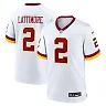 Zennovawear Marshon Lattimore Washington Commanders Game Super Bowl Era Jersey - White