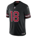 Zennovawear Marvin Harrison Jr. Arizona Cardinals Alternate Vapor FUSE. Stitched Limited Jersey - Black