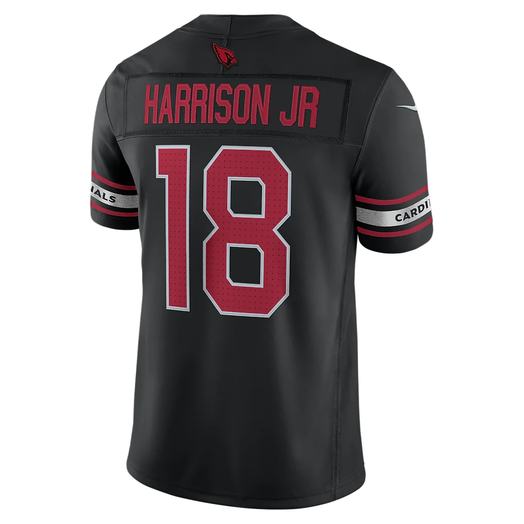 Zennovawear Marvin Harrison Jr. Arizona Cardinals Alternate Vapor FUSE. Stitched Limited Jersey - Black
