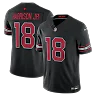 Zennovawear Marvin Harrison Jr. Arizona Cardinals Alternate Vapor FUSE. Stitched Limited Jersey - Black