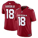 Zennovawear Marvin Harrison Jr. Arizona Cardinals Team Vapor FUSE. Stitched Limited Jersey - Cardinal