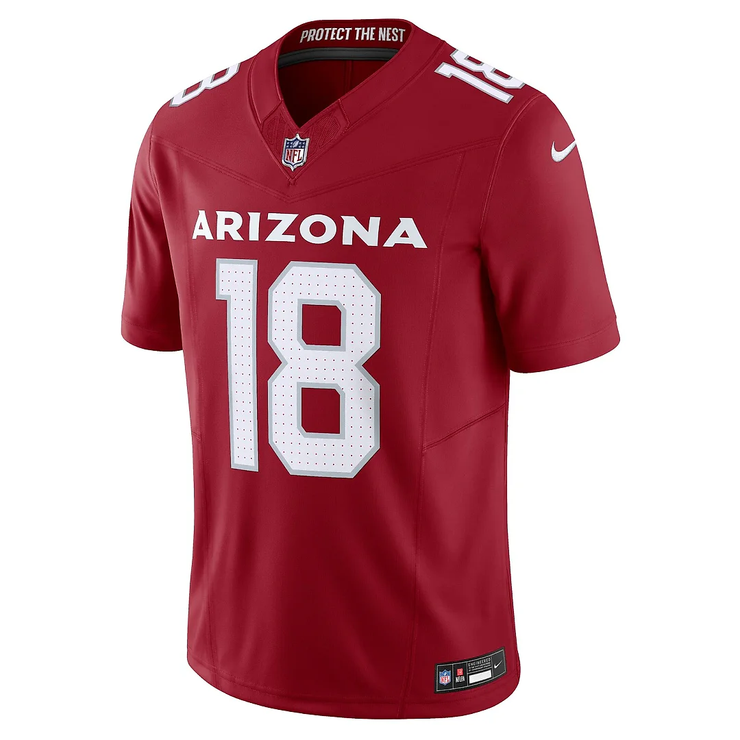 Zennovawear Marvin Harrison Jr. Arizona Cardinals Vapor FUSE. Limited Jersey - Cardinal