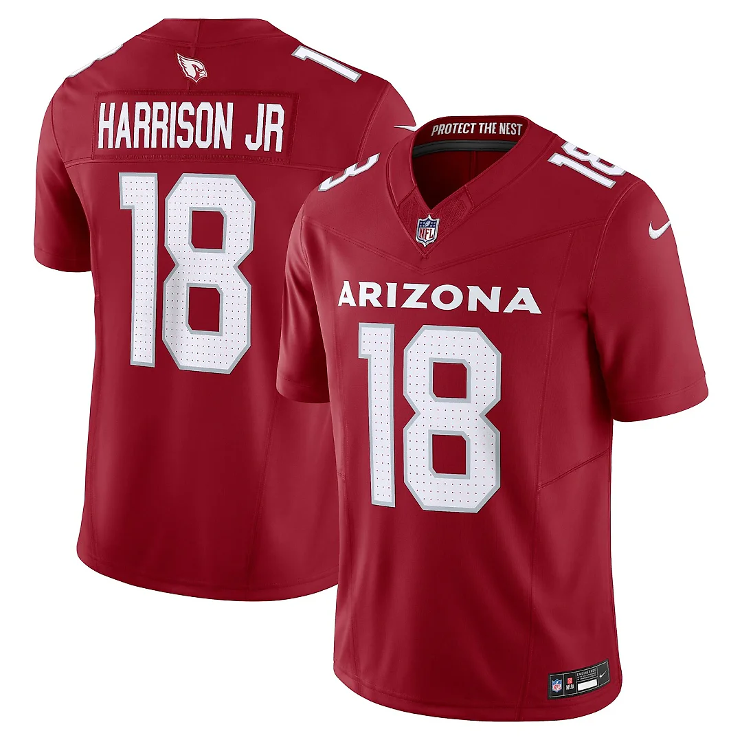 Zennovawear Marvin Harrison Jr. Arizona Cardinals Vapor FUSE. Limited Jersey - Cardinal