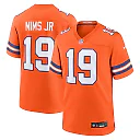 Zennovawear Marvin Mims Jr Denver Broncos Mile High Collection 1977 Throwback Player Game Jersey - Orange