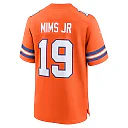 Zennovawear Marvin Mims Jr Denver Broncos Mile High Collection 1977 Throwback Player Game Jersey - Orange