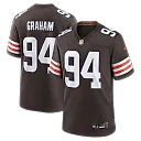 Zennovawear Mason Graham Cleveland Browns Game Jersey - Brown