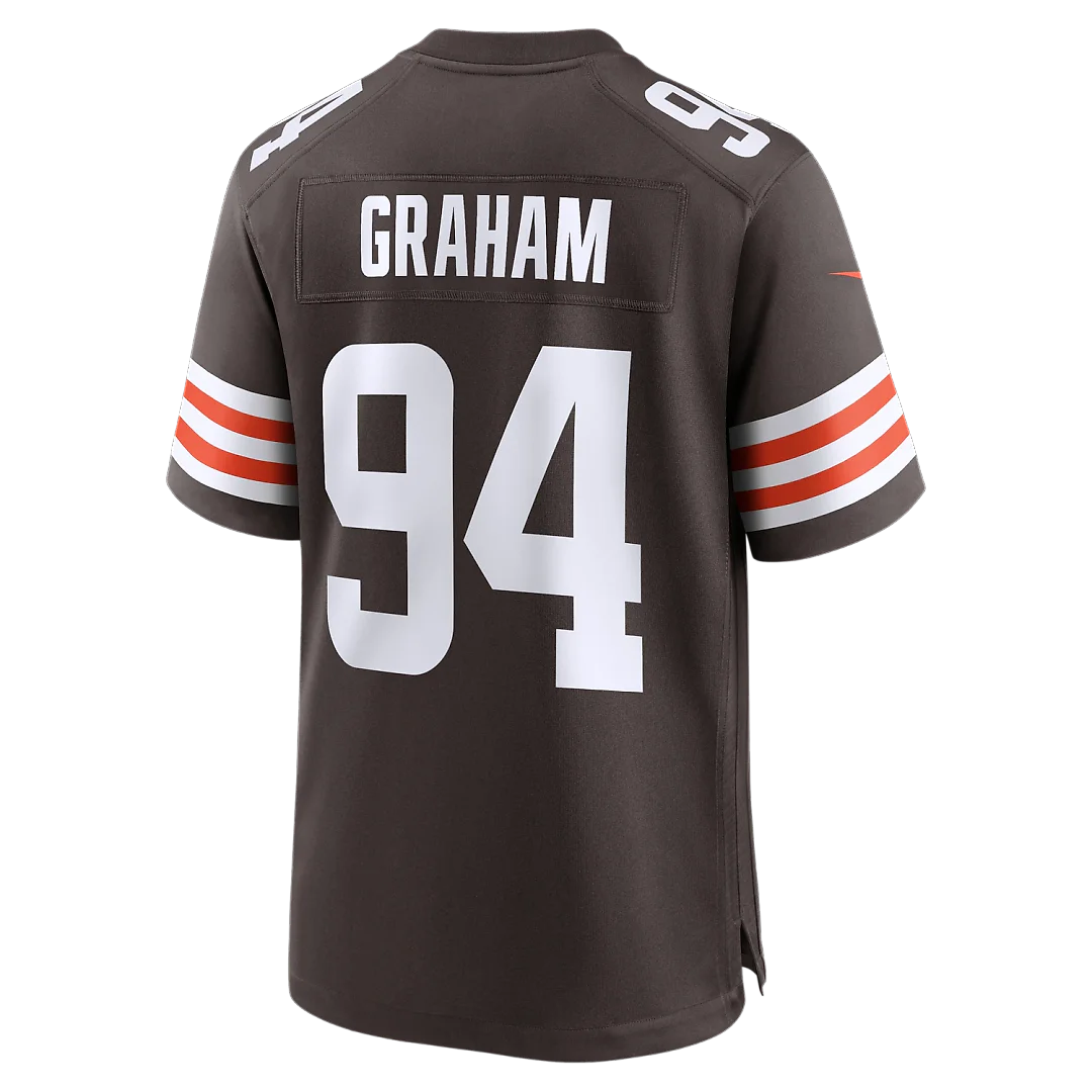 Zennovawear Mason Graham Cleveland Browns Game Jersey - Brown