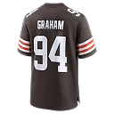 Zennovawear Mason Graham Cleveland Browns Game Jersey - Brown